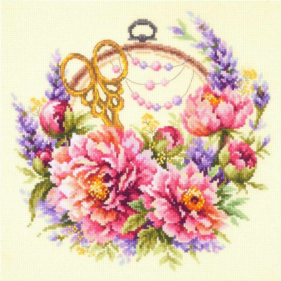 (image for) Peonies For Needlewoman
